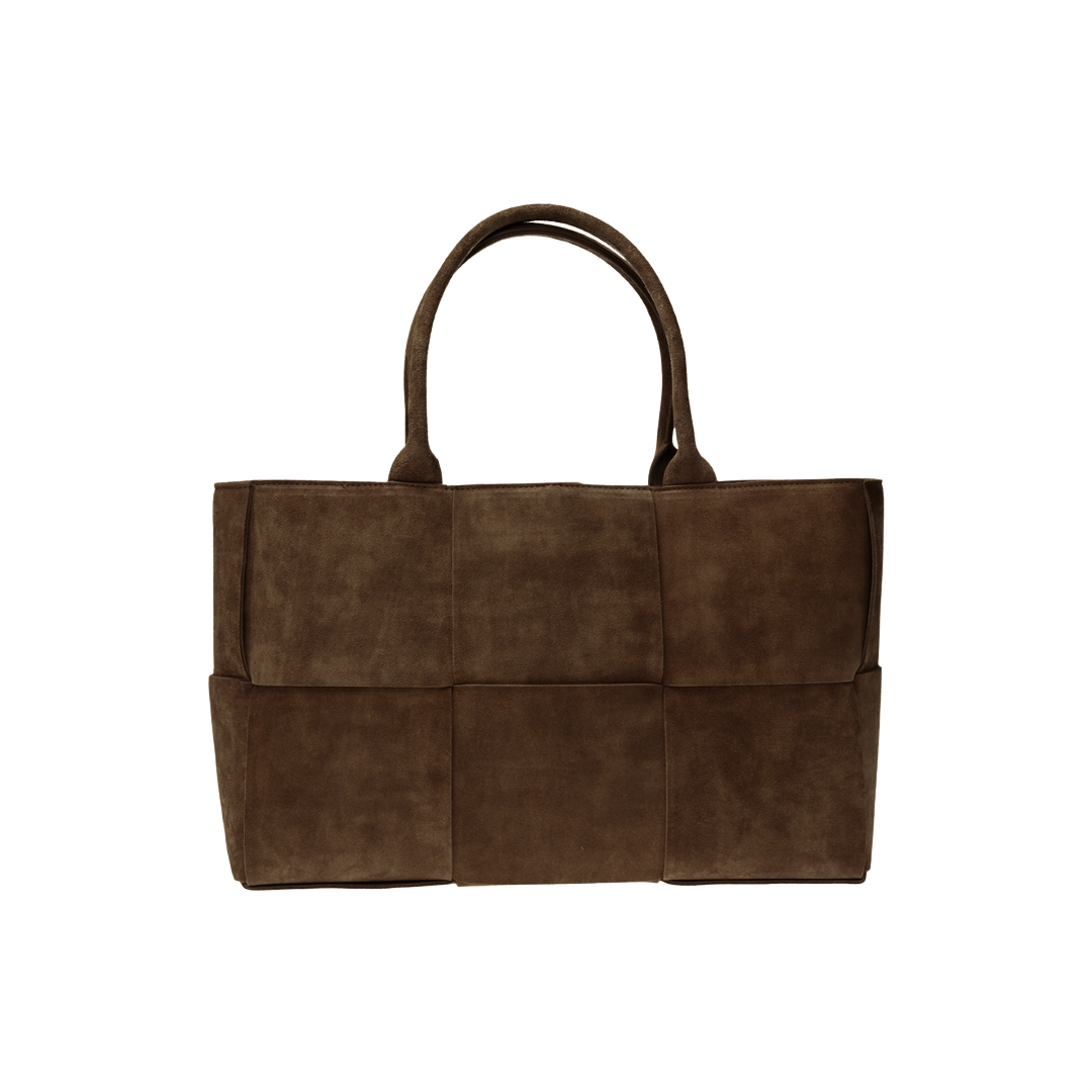LULU SUEDE BROWN BAG