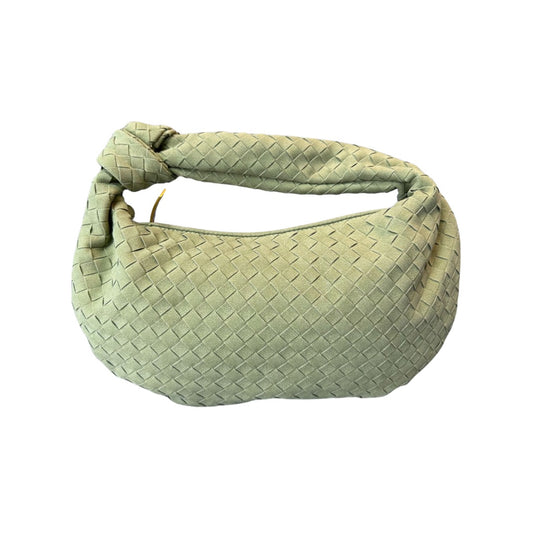 LIGHT GREEN SUEDE DUPE XL BAG