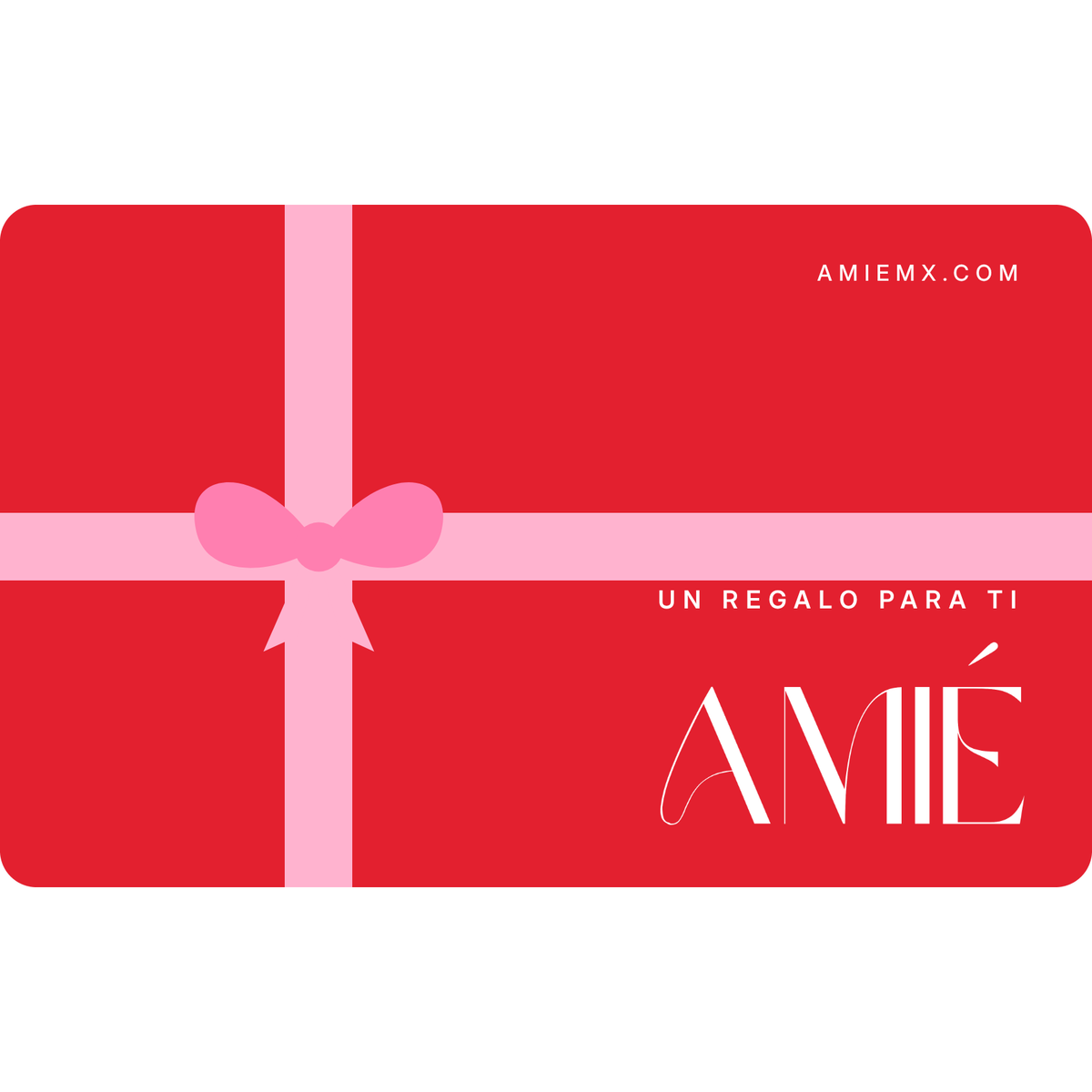 Tarjeta de regalo Amié
